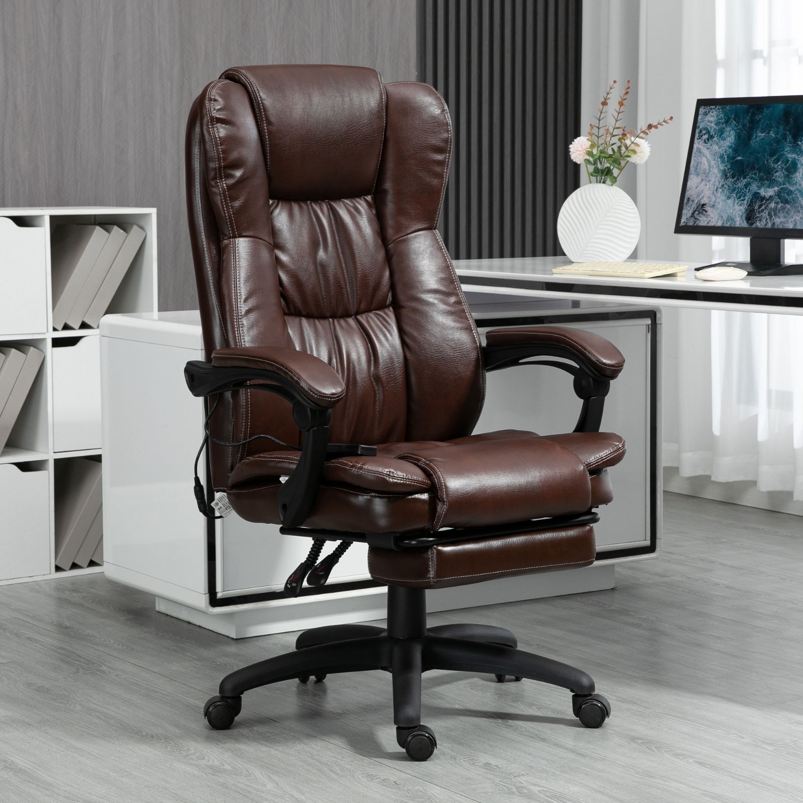 ❄️FREE SHIPPING!❄️Office/Massage/Reclining Chair w/Wheels, Thick Padding, & More
