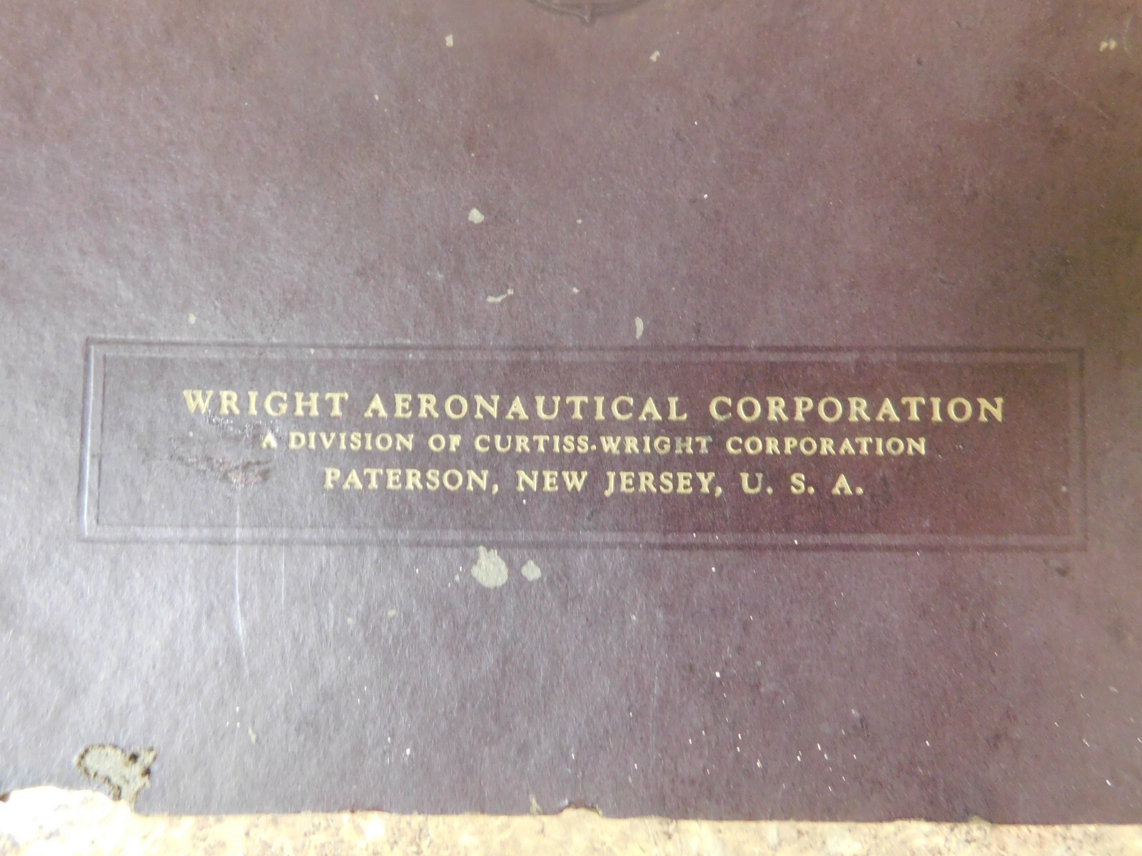 1944 Wright Aircraft Engines Cyclone 9GC Original Service Manual