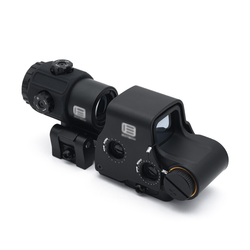 558+G43 Magnifier QD Side EXPS3-2 Holographic Red Green Dot Sight Reflex US