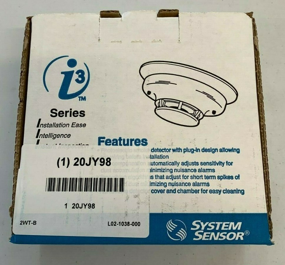 System Sensor 2WT-B i3 Series 2-wire Photoelectric Smoke Detector