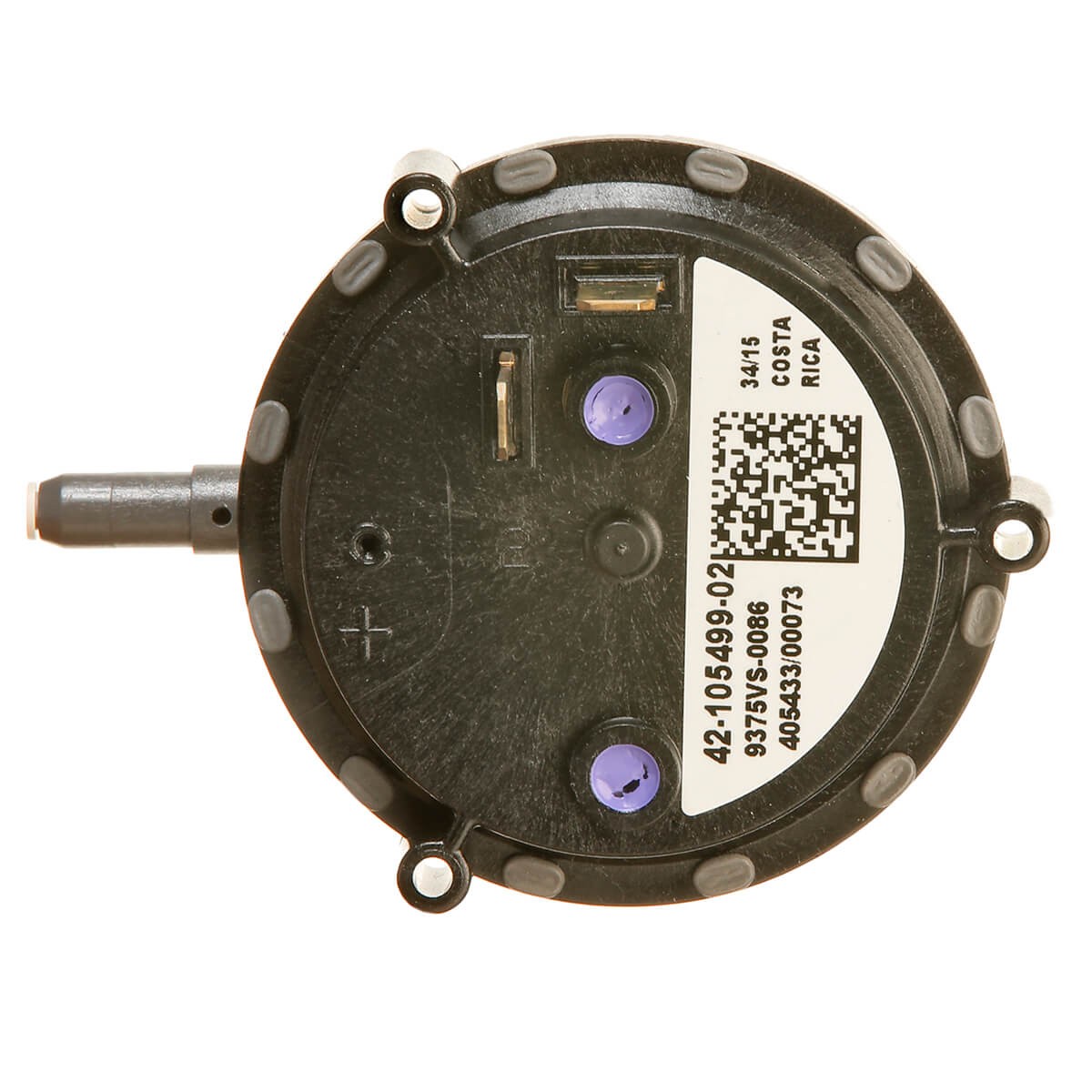 RHEEM 42-105499-02 Pressure Switch 6.1" x 3.2" x 2.9" 0.3 lb Monitoring Device