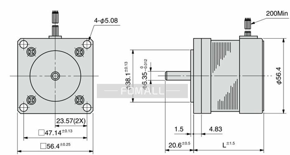 1Pc New For TAMAGAWA two-phase stepper motor TS3103N40