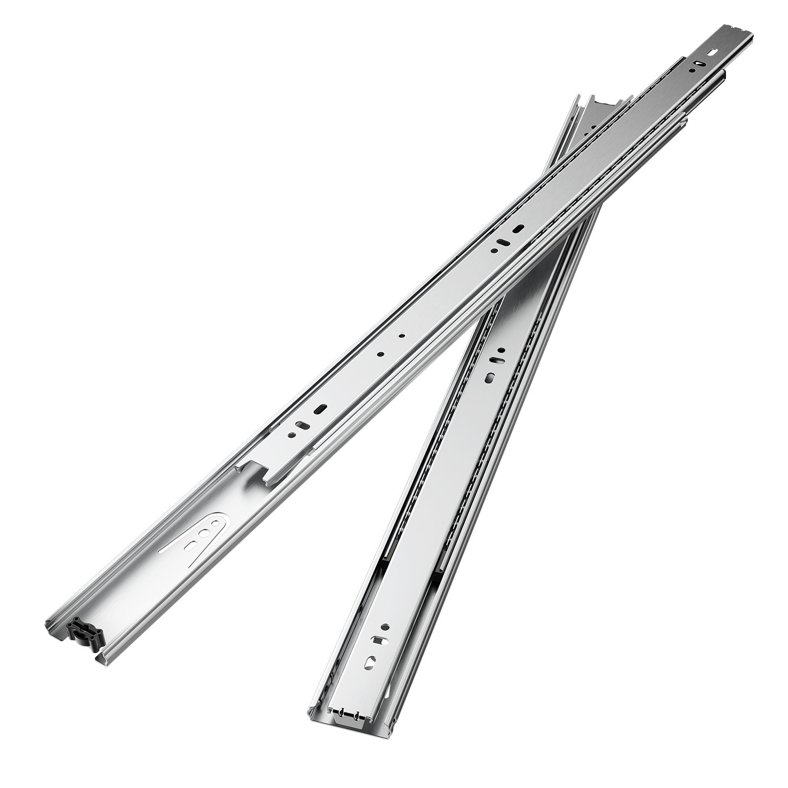 10 Pairs 24" Heavy Duty Ball Bearing Drawer Slides Full Extension 100 LB Load