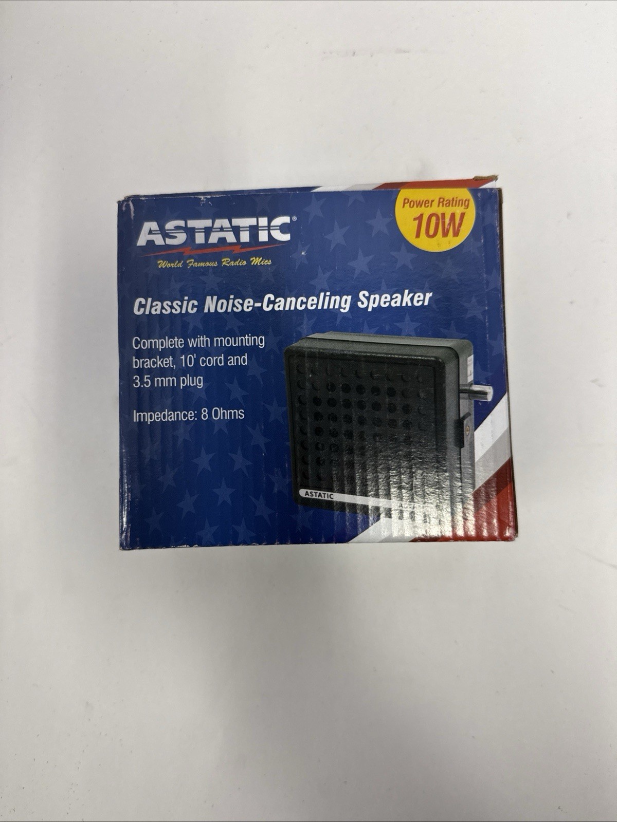 Astatic VS6 CB / HAM Radio Noise Canceling External Speaker 10 watt 8ohm 302-VS6