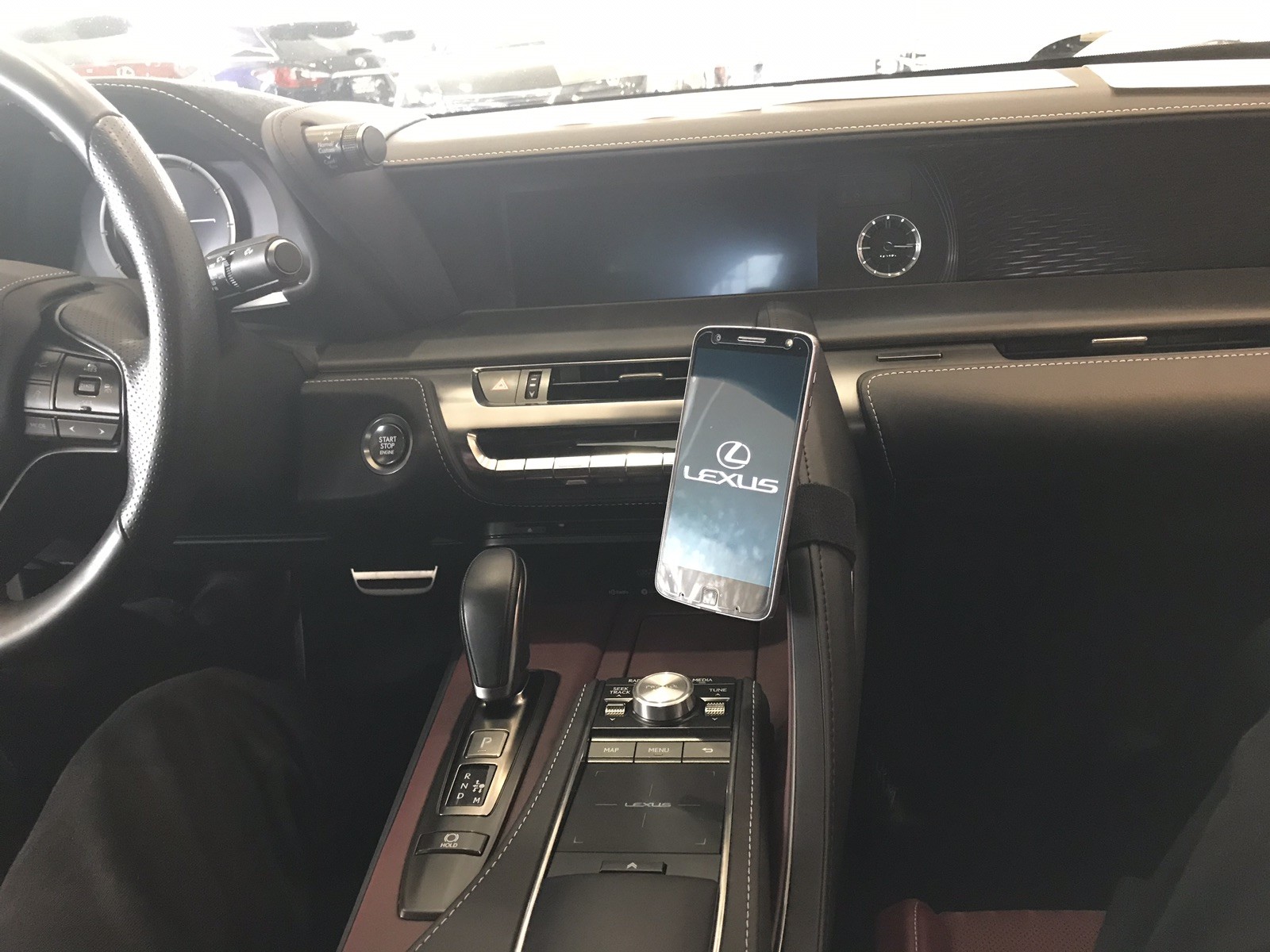 Lexus LC500 cell phone mount (holder / bracket) - Satisfaction Guaranteed!