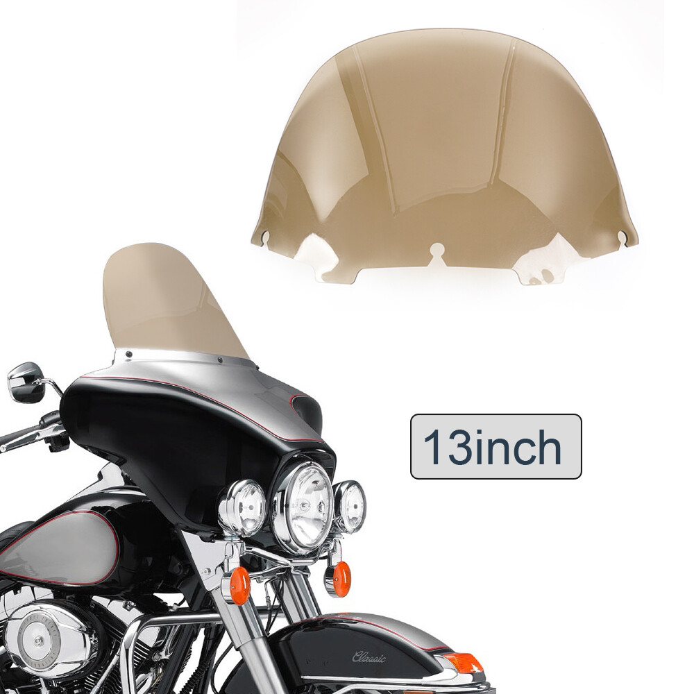 13" Wave Windscreen for Harley Electra Glide Street Glide 1996-2013 Windshields