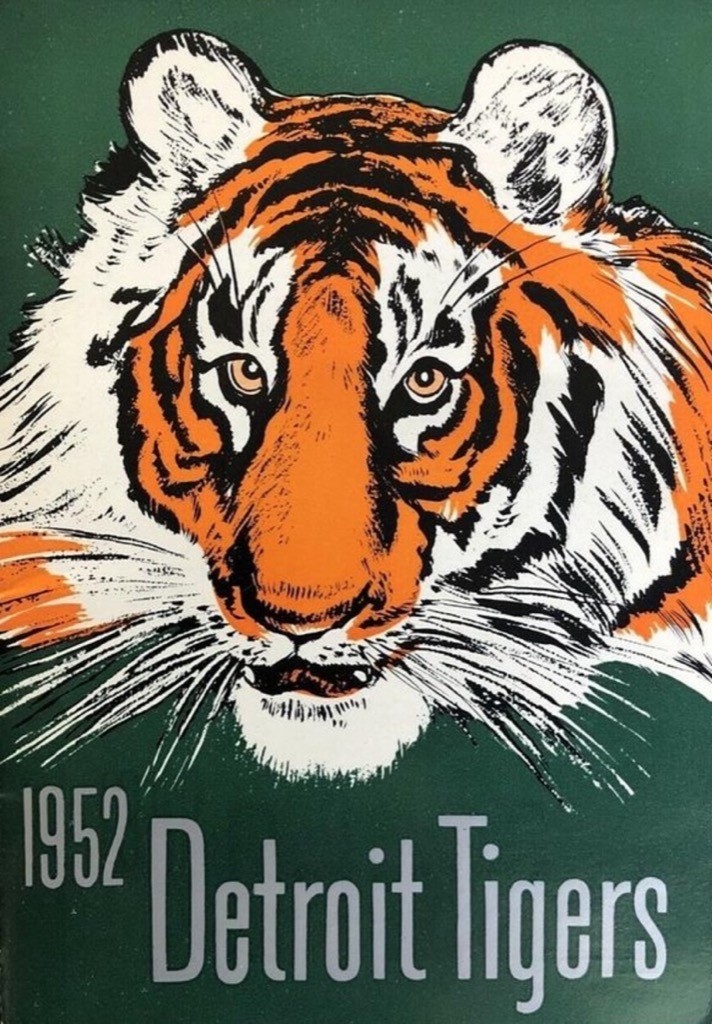 1952 Detroit Tigers Media Guide Roster - 26-page Baseball Booklet Reprint