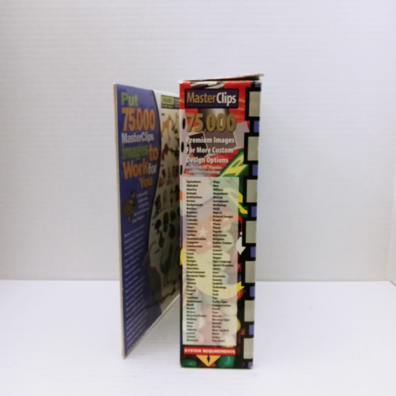 Master Clips Masterclips Software 1997 4 CD CD 75000 Clip Art Big Box