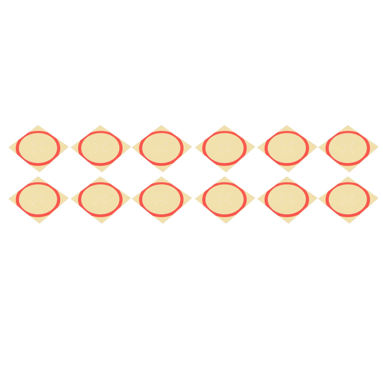 12 PCS Hemostatic Patch Transparent Super Sticky Emergency Chest Seal Patch NY