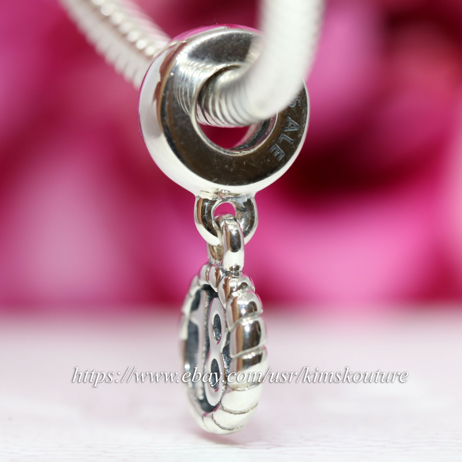 Authentic Sterling Silver 18th Birthday Charm 790495