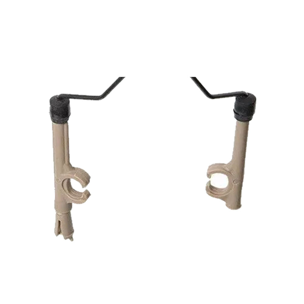 2X Brown Helmet Adapters For Peltor Comtac Team Wendy 3.0 Rail Headset US