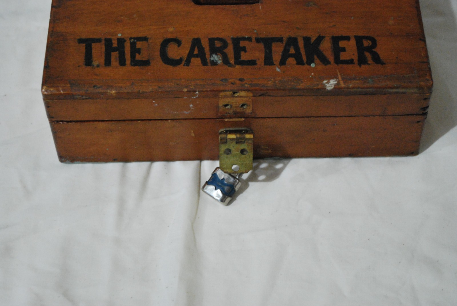 "Remember the Caretaker" Wooden Keepsake Box