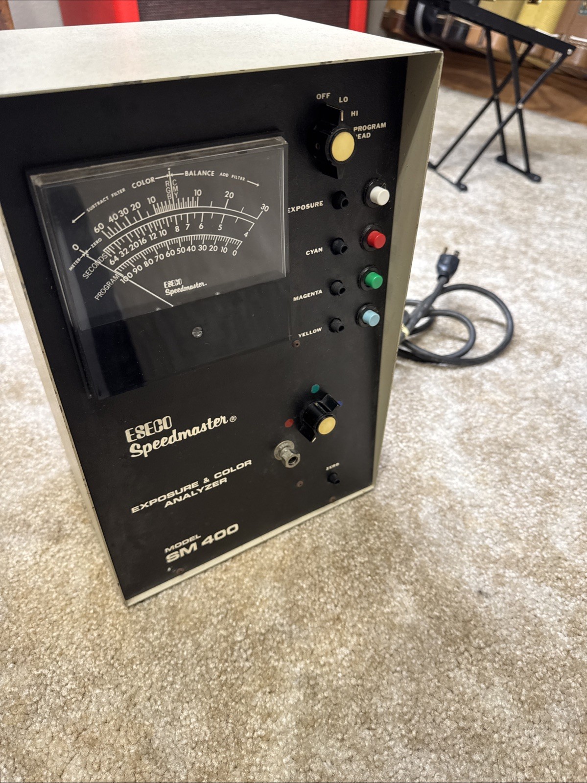 Eseco Speedmaster Exposure & Color Analyzer MS 400 UNTESTED