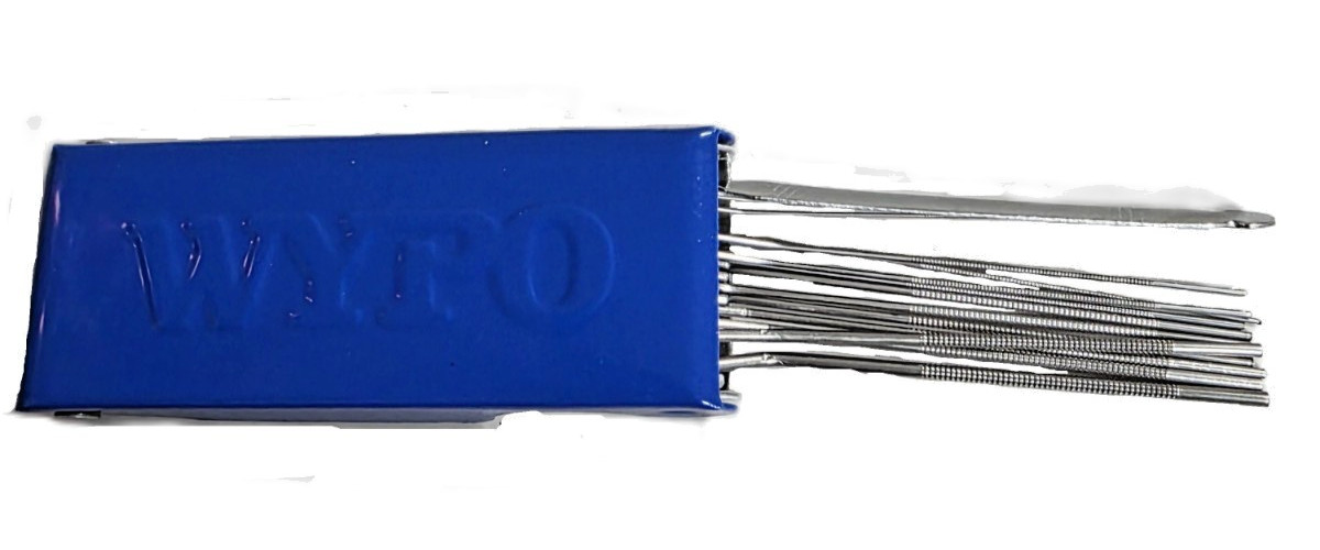 WYPO #1 Torch Tip Cleaners 13 Standard Sizes 6-26 With File USA