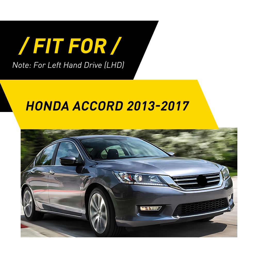31Pcs Carbon Fiber Front Full Interior Kit Cover Trim For 2013-2017 Honda Accord