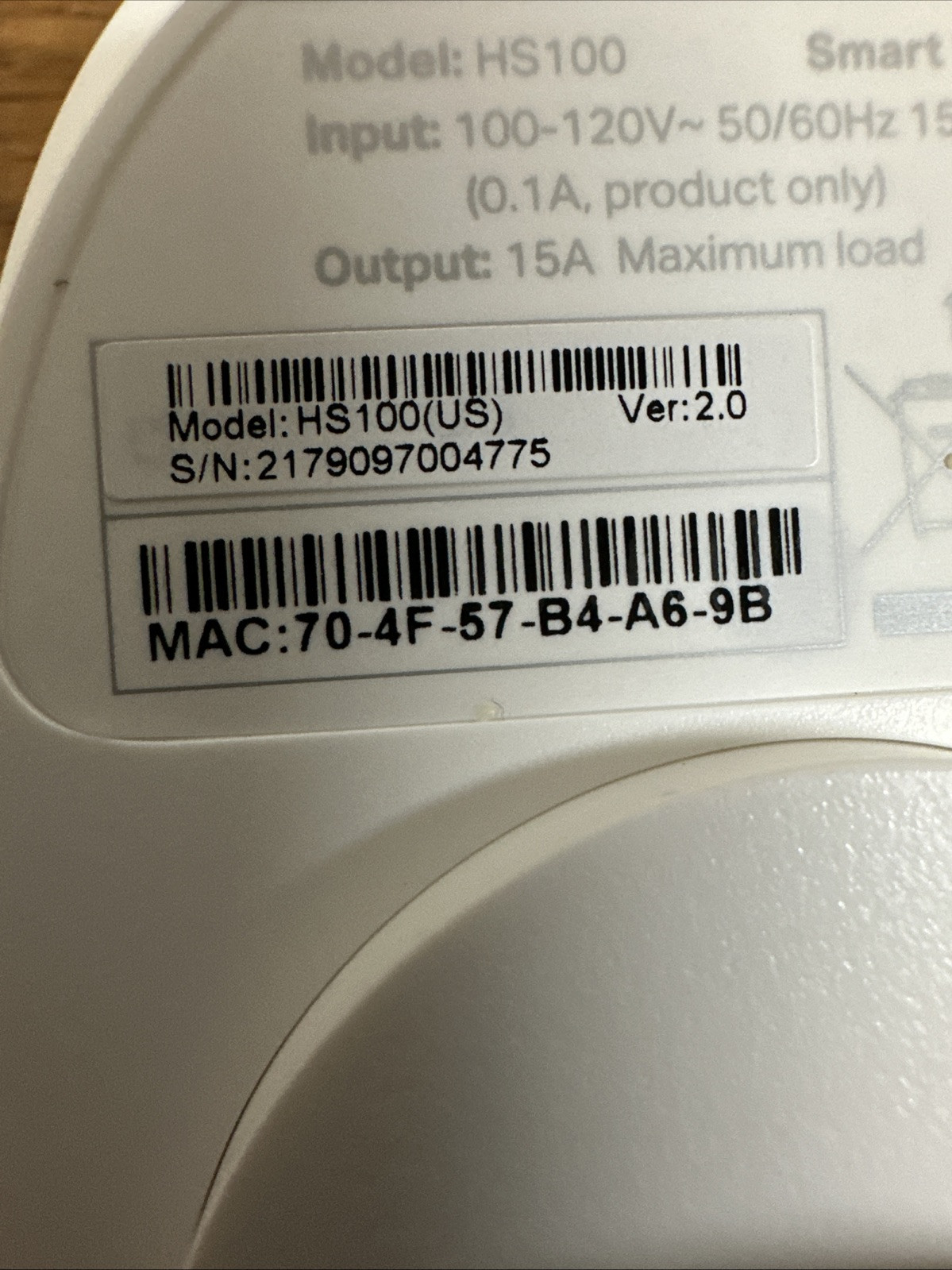 TP-Link HS100 Smart Wi-Fi Plug Works with Alexa Google Home