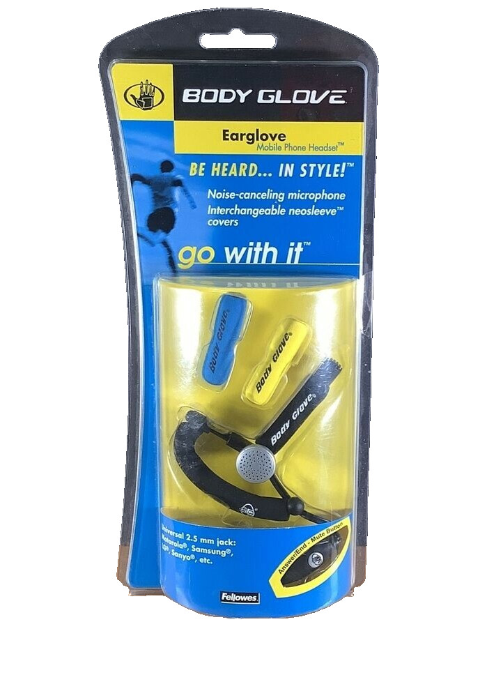 NEW SEALED New Body Glove Earglove Flex Mobile Phone Headset