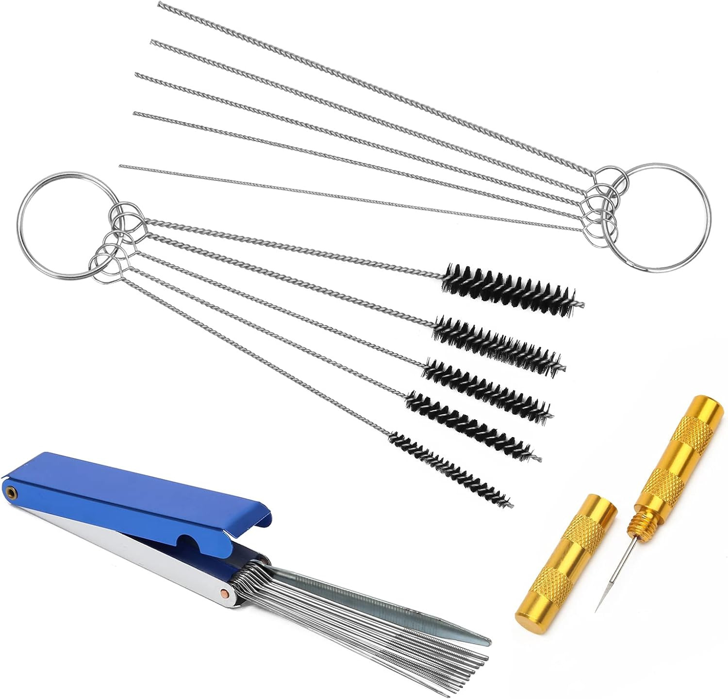 4 PCS Torch Tip Cleaner Set, Welding Torch Tip Cleaner with Drill Bit Torch Tip
