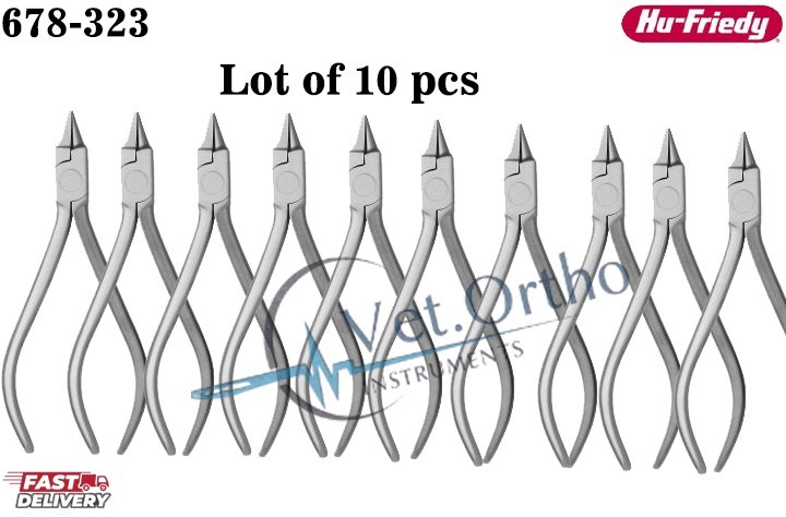 Lot of 10 Pcs Hu-friedy 678-323 orthodontics Optical Pliers