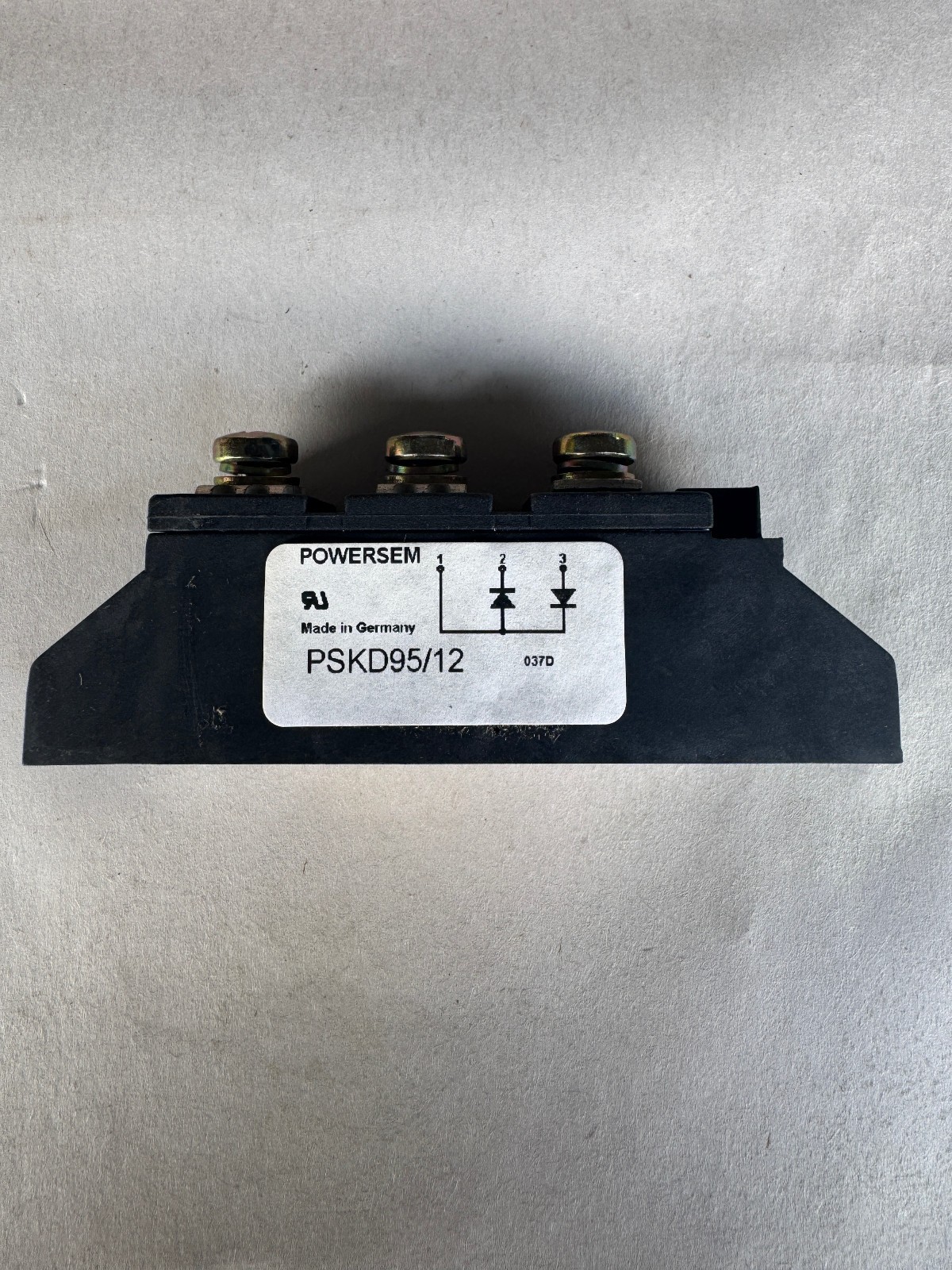 Powersem PSKD95/12 Bridge Rectifier 140A 1.2KV New With Hardware