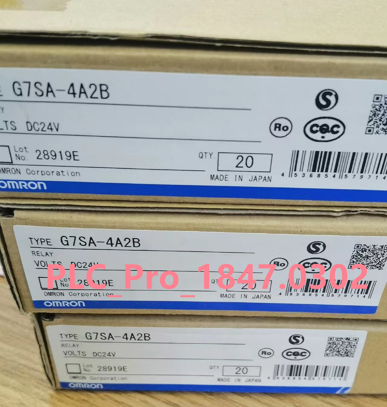 1PC NEW Omron G7SA-4A2B 24VDC G7SA4A2B DC24 Safety Relay 6A 24VDC 14 Pins