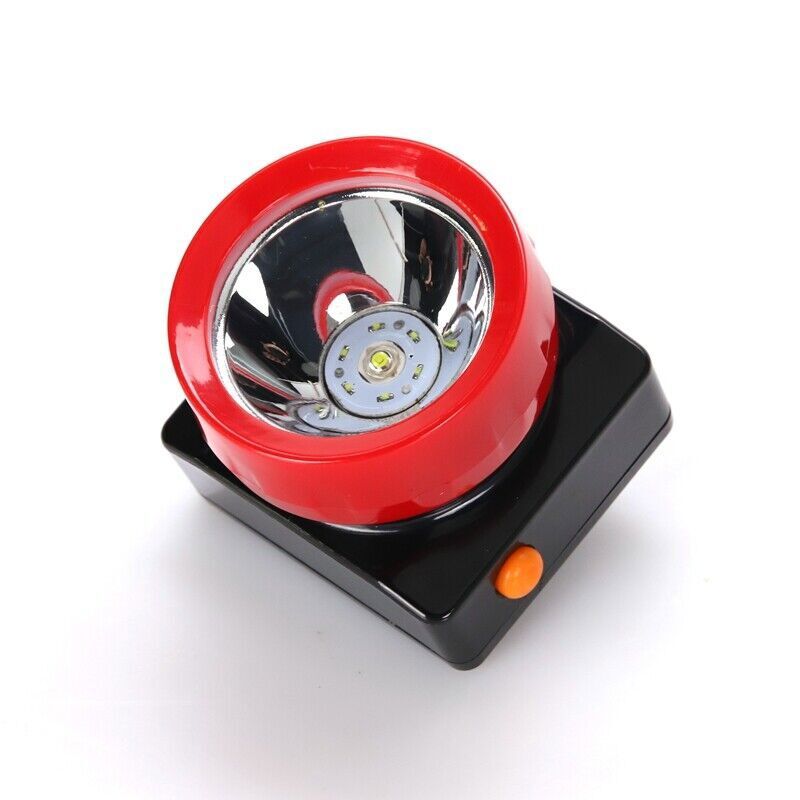 LED Headlamp Headlight Flashlight for Miner Mining Camping Hunting Charger Cable