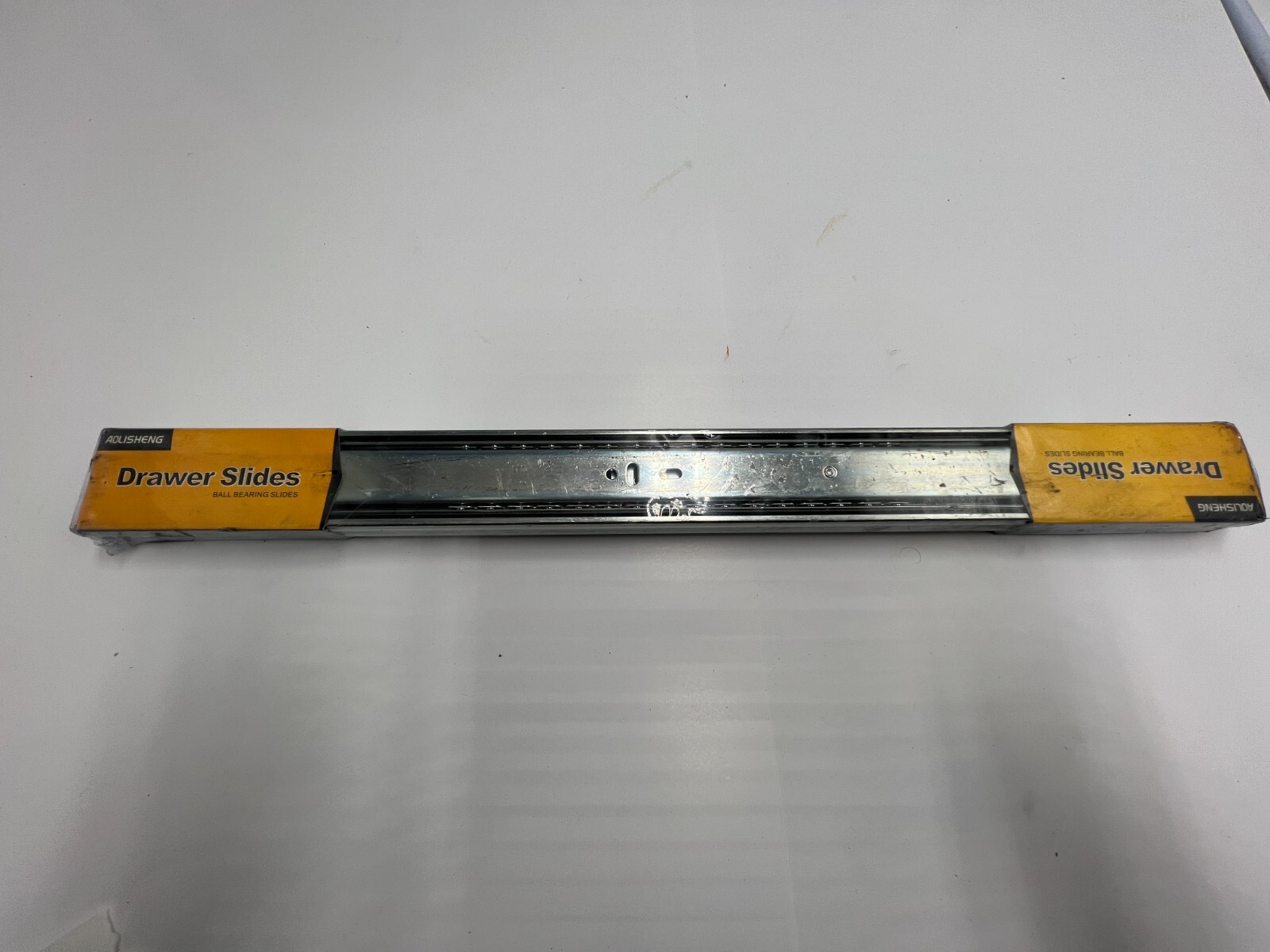 QTY 2 Aolisheng High Loader Capacity 3-Fold Extension Drawer Slides
