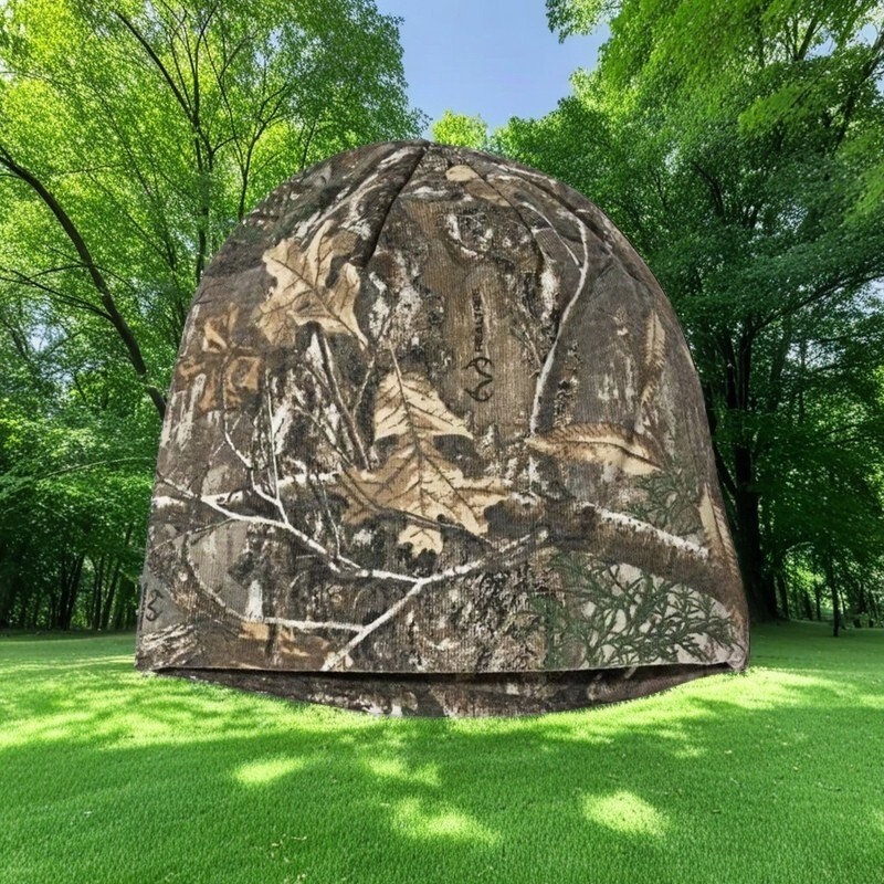 Realtree Edge 8 Camo Knit Beanie - Durable Design for Cold Weather Use