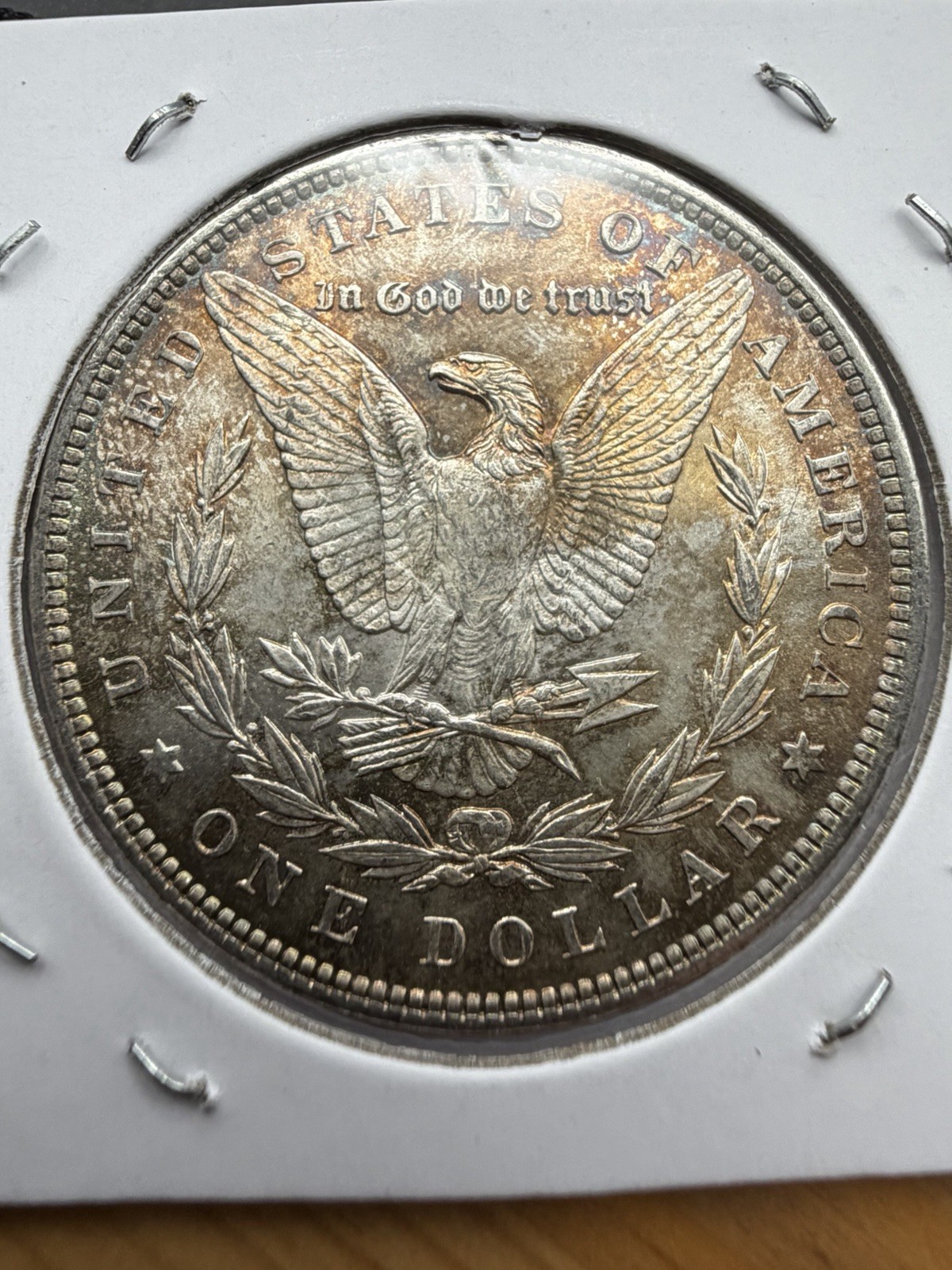 1896 Morgan Dollar - BU - Toned - As Shown! (#2699)