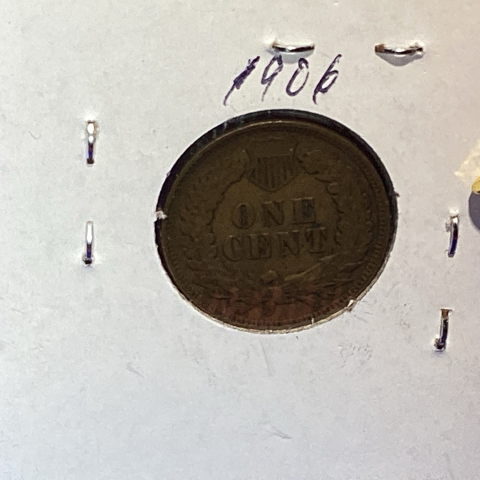 1906 & 1907 INDIAN HEAD PENNIES