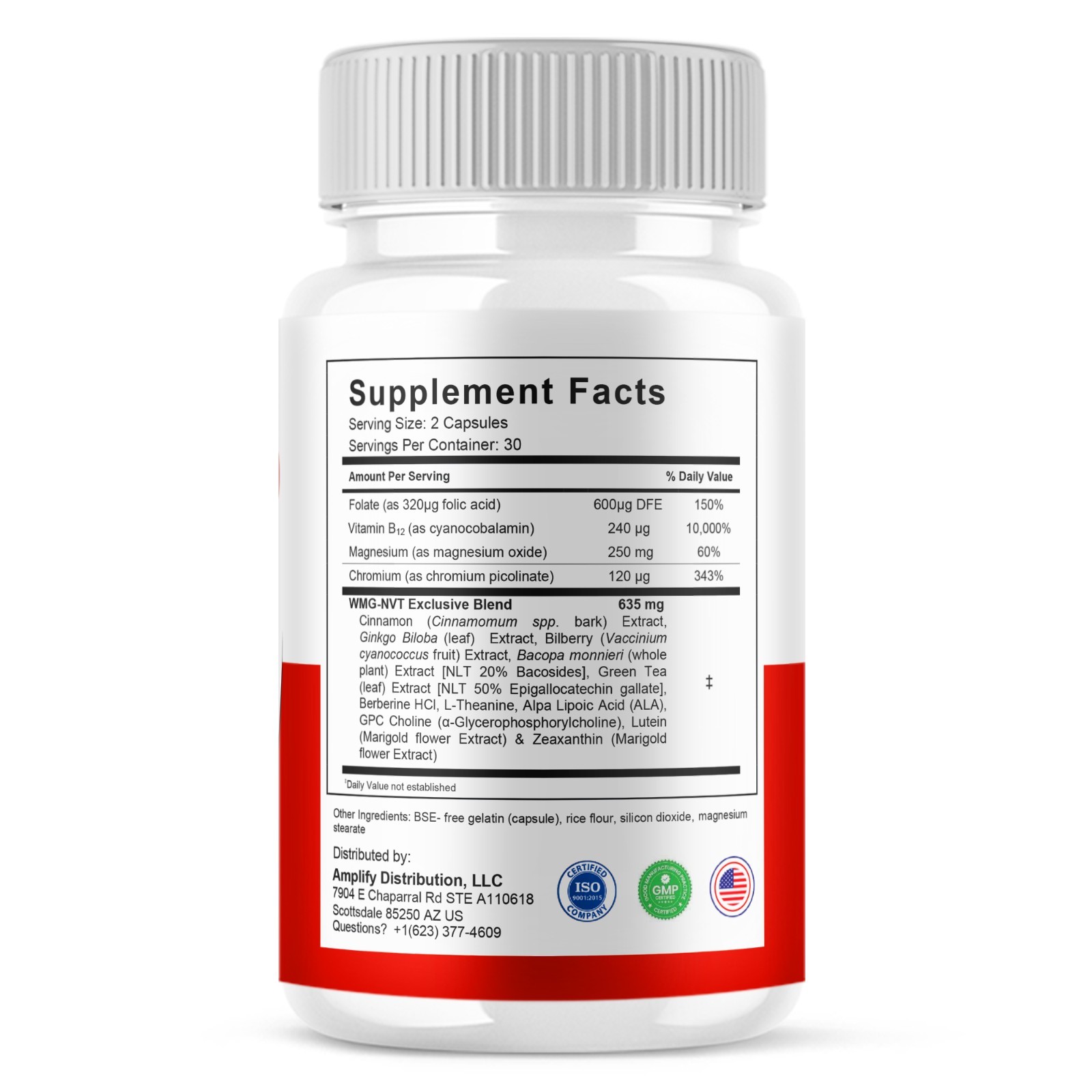 (5 Pack) BioGlyco Flow Blood Optimizer, BioGlyco Flow Supplement (300 Capsules)