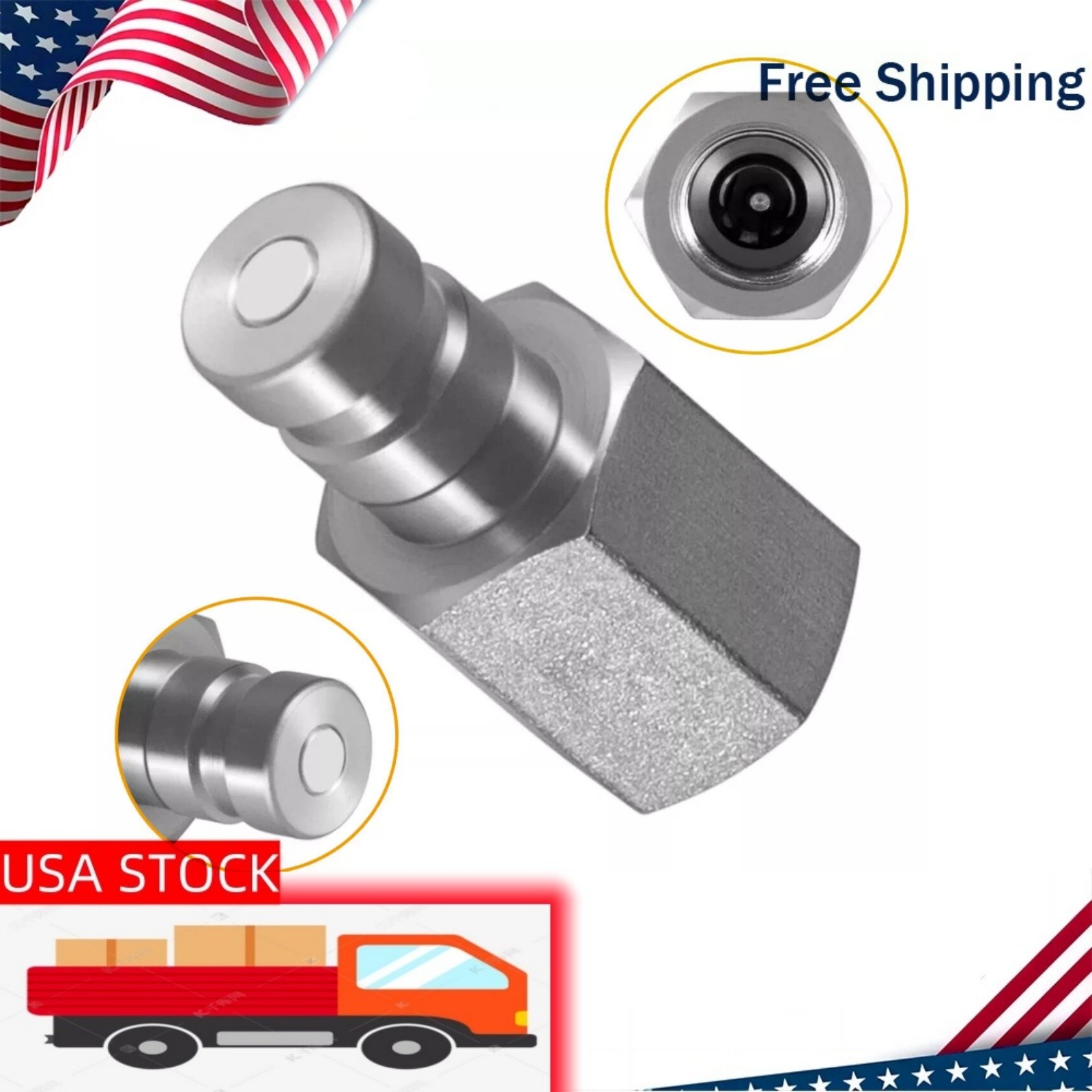 For PD Series Couplers PD342 Test Port & Diagnostic Equipment Quick Nipple New
