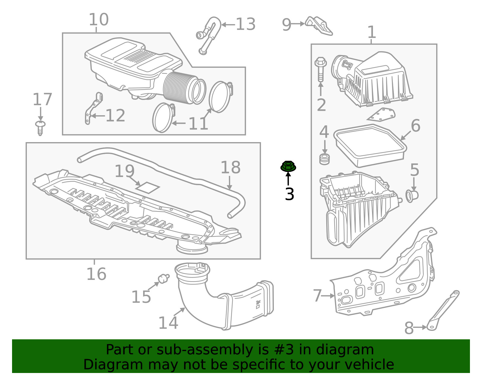 Genuine GM Multi-Purpose Nut 11546449