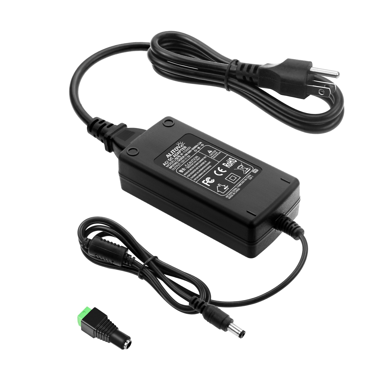 ALITOVE DC 12V 5A Power Supply Adapter Converter 5A,