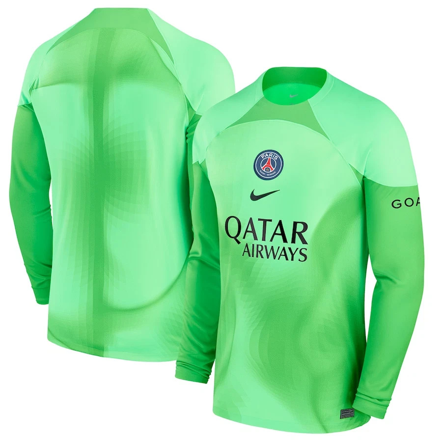 NEW Paris Saint-Germain PSG Nike Mens Home Replica Long Sleeve Blank Jersey
