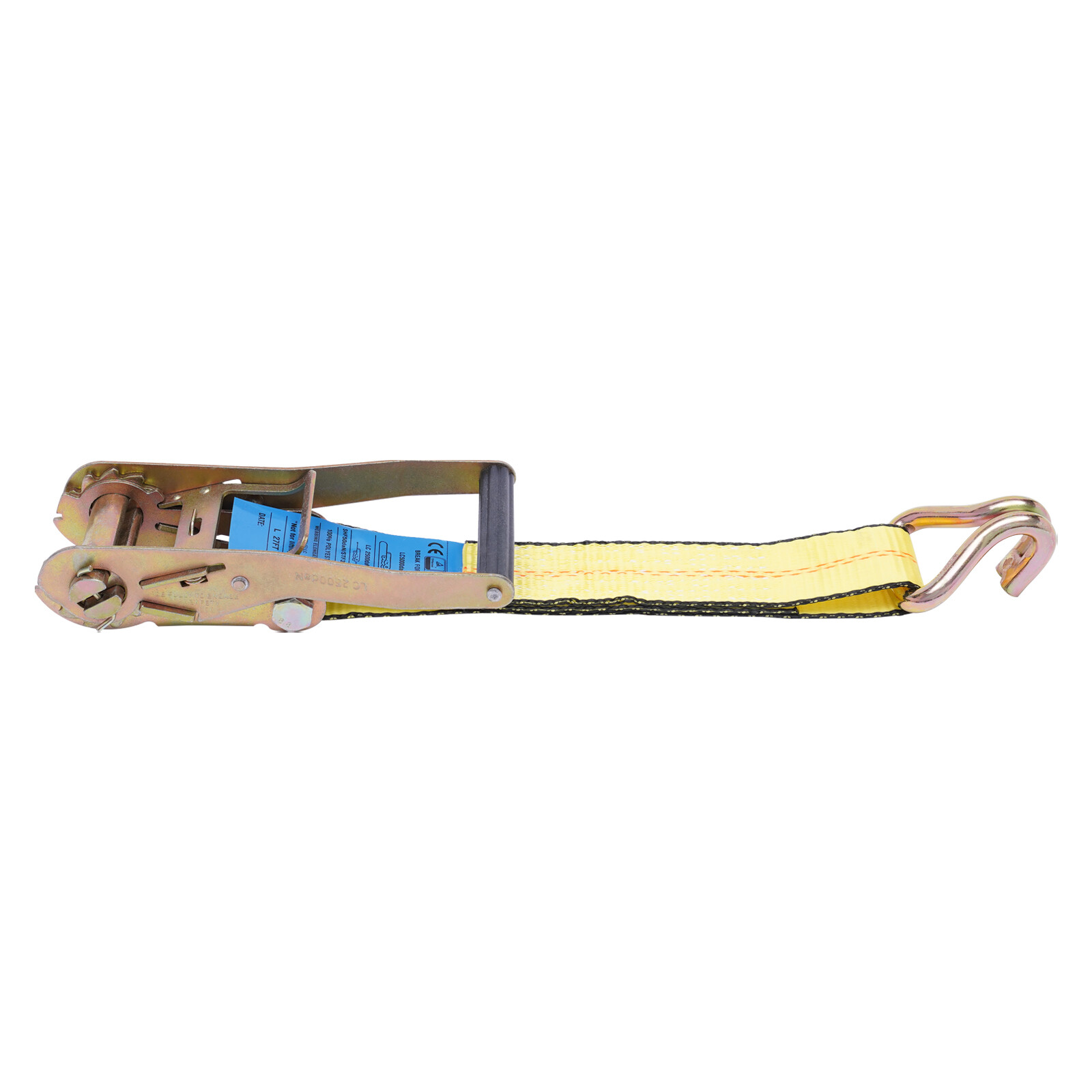 4 Pack 2" Inch x 27' Ft Ratchet Straps Double J Hook Tie Down Cargo 11000lbs New
