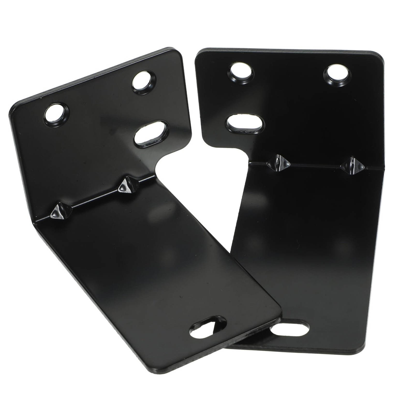 Universal Soundbar Wall Mount Bracket Floating Shelf Metal Speaker Mounts wit...
