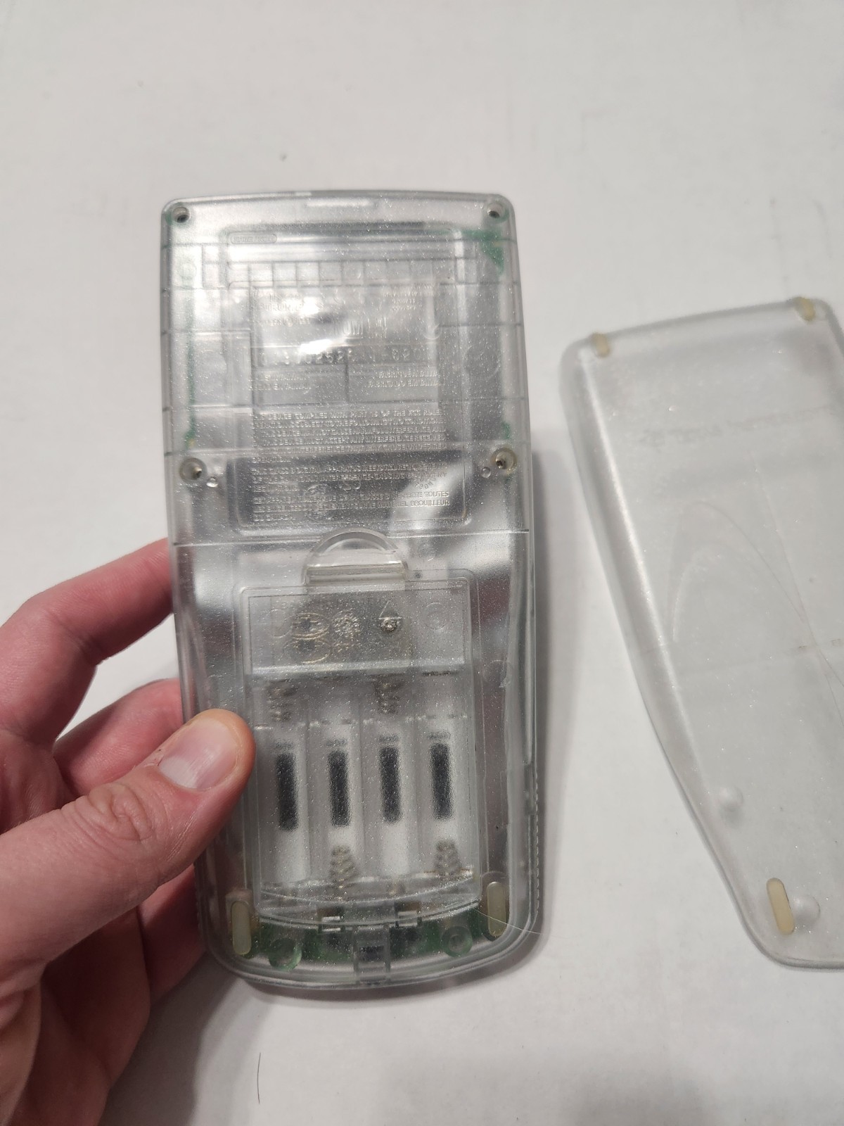 Texas Instruments TI-83 Plus Silver Edition Clear Case Calculator