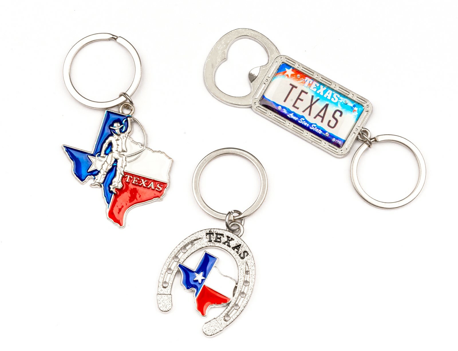 Texas Keychain Set of -12 Pack