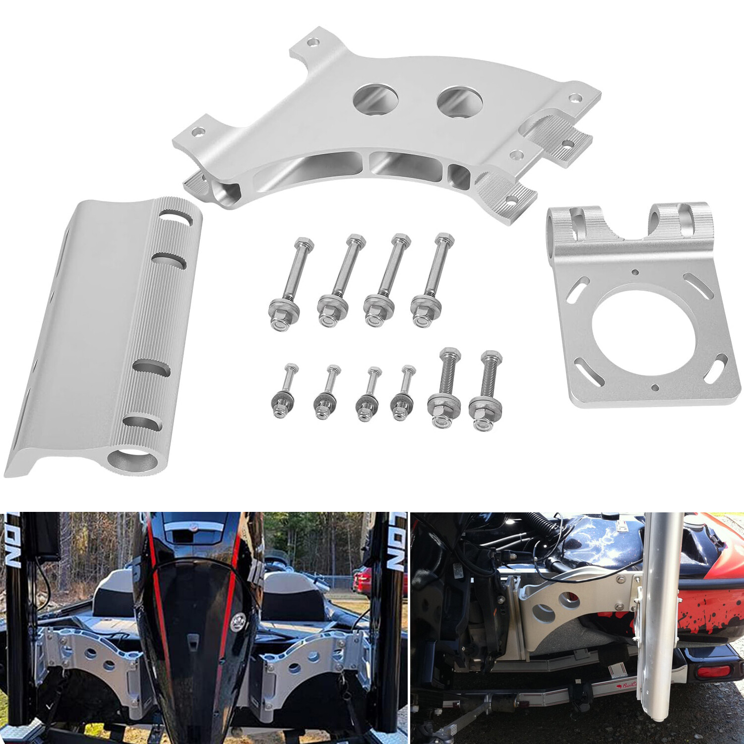 1810340 Talon Bracket Side-Mounted Jack Plate Adapter Bracket for Port,Starboard