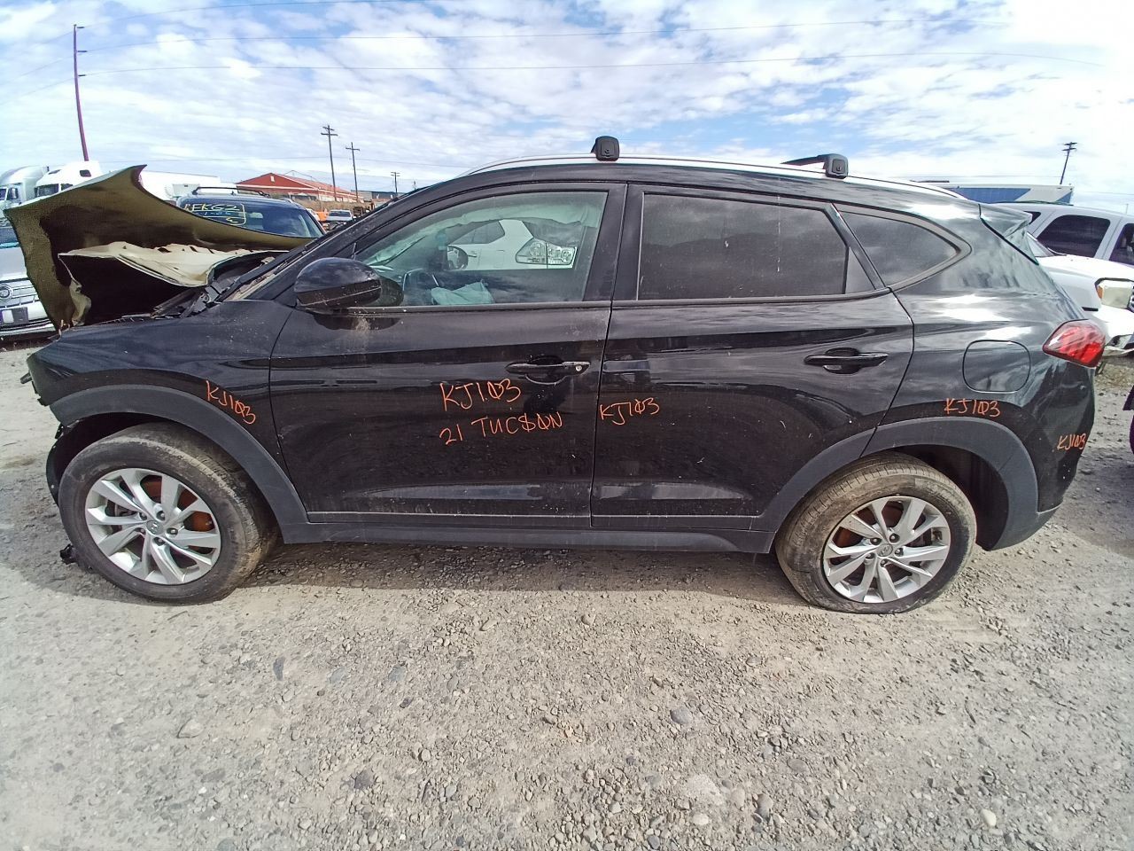 Driver Camera/Projector Radar Unit Behind Rear Bumper Fits 19-23 TUCSON 13106985