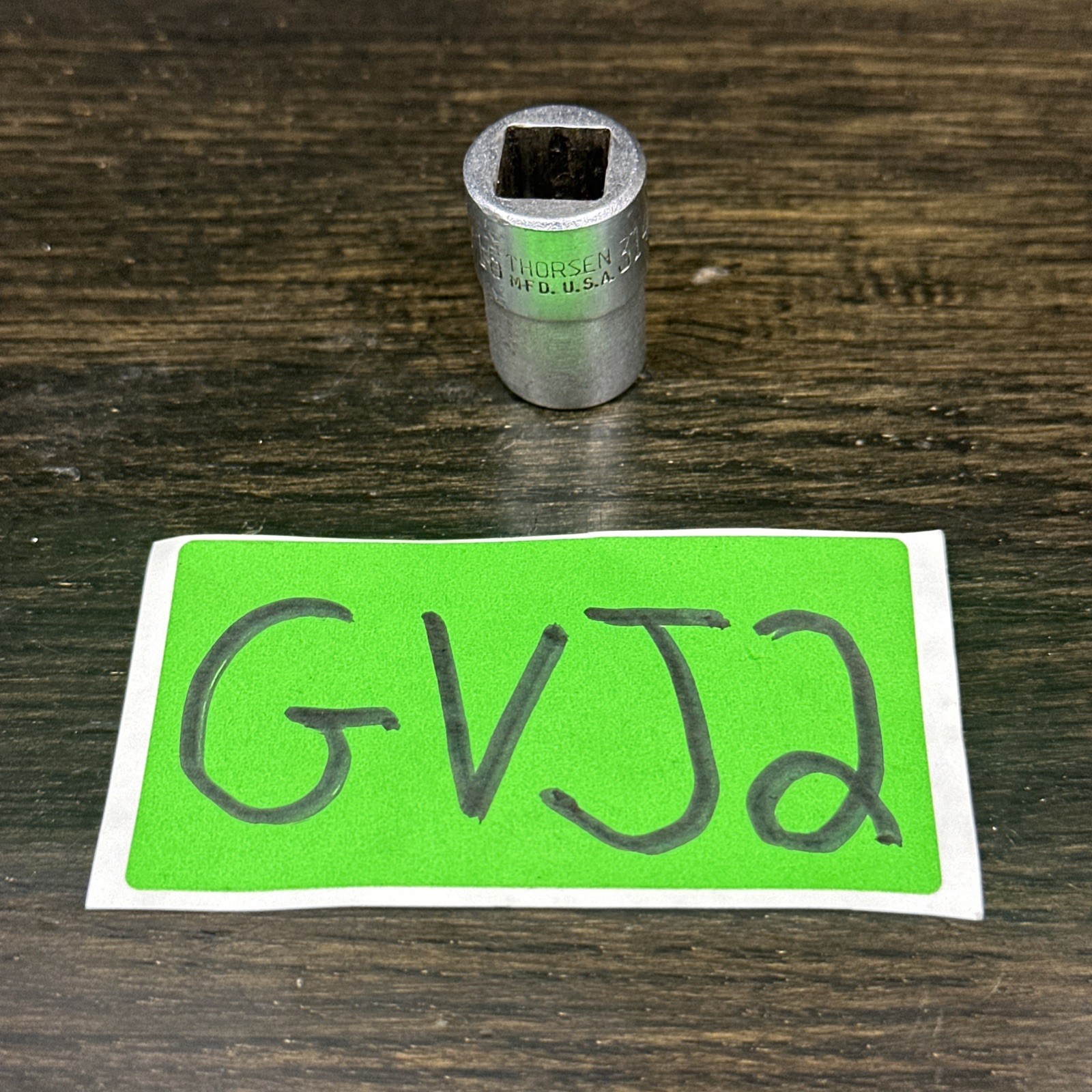 THORSEN 7/16  314X - 6 POINT - 3/8" DRIVE SOCKET