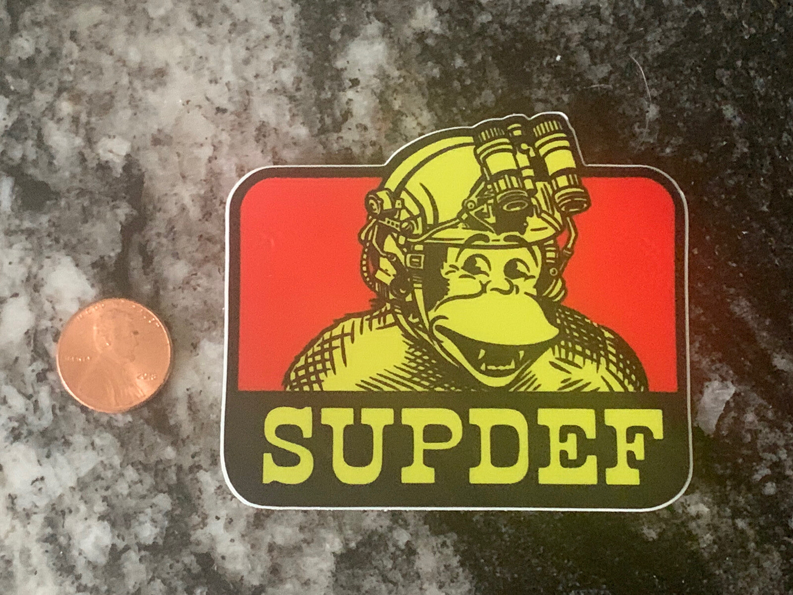 Superior Defense Sticker SUPDEF NM