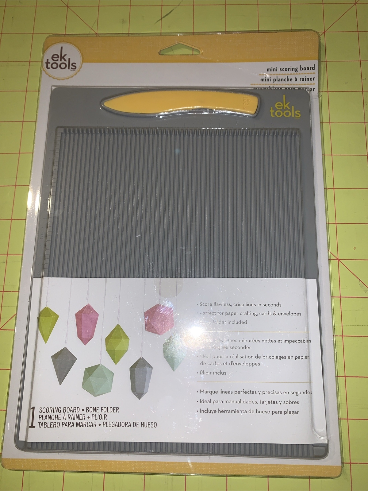 EK Success Tools Mini Scoring Board Bone Folder Card Envelope NEW