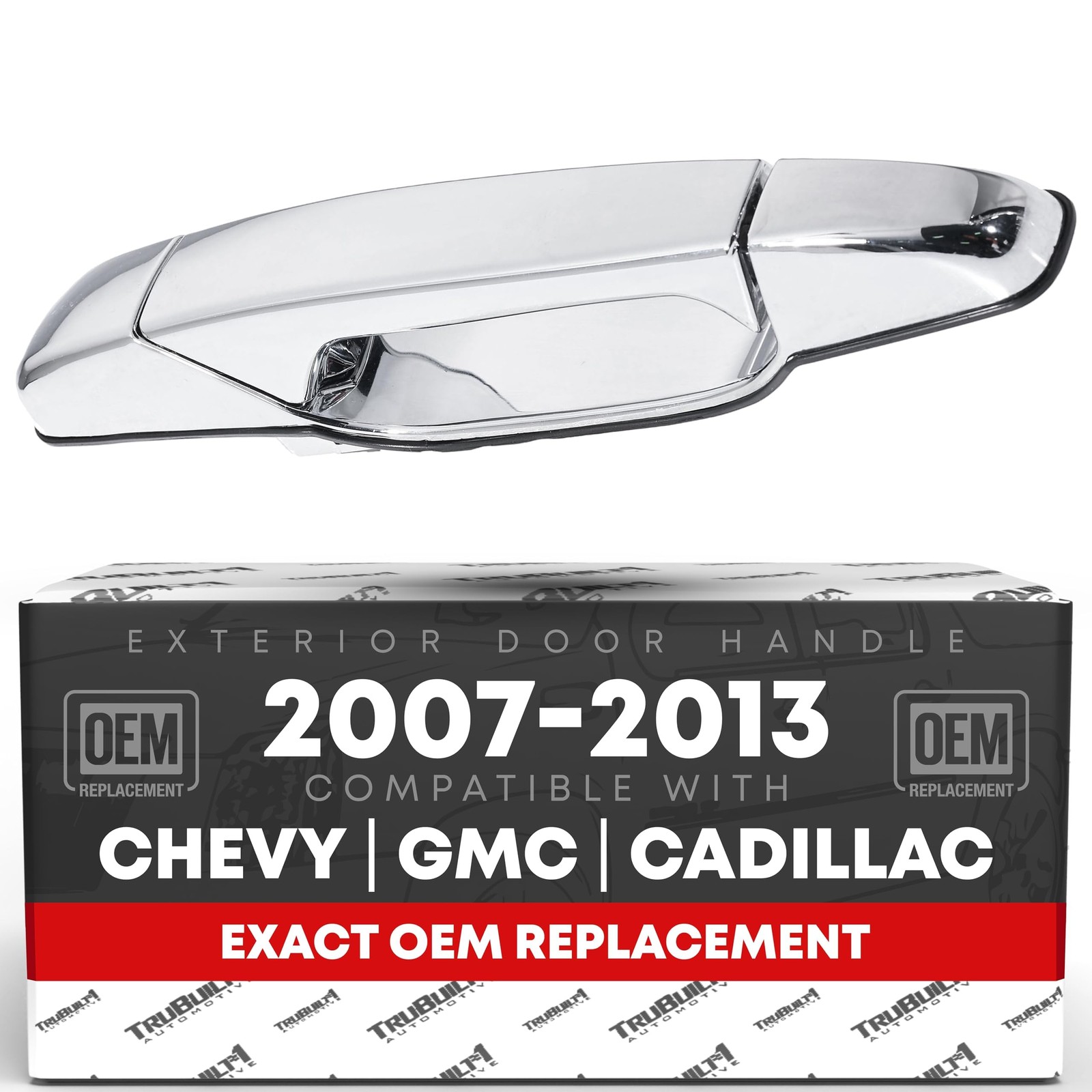 Exterior Door Handle, Passenger Side for Chevy Avalanche, Silverado; GMC Sier...