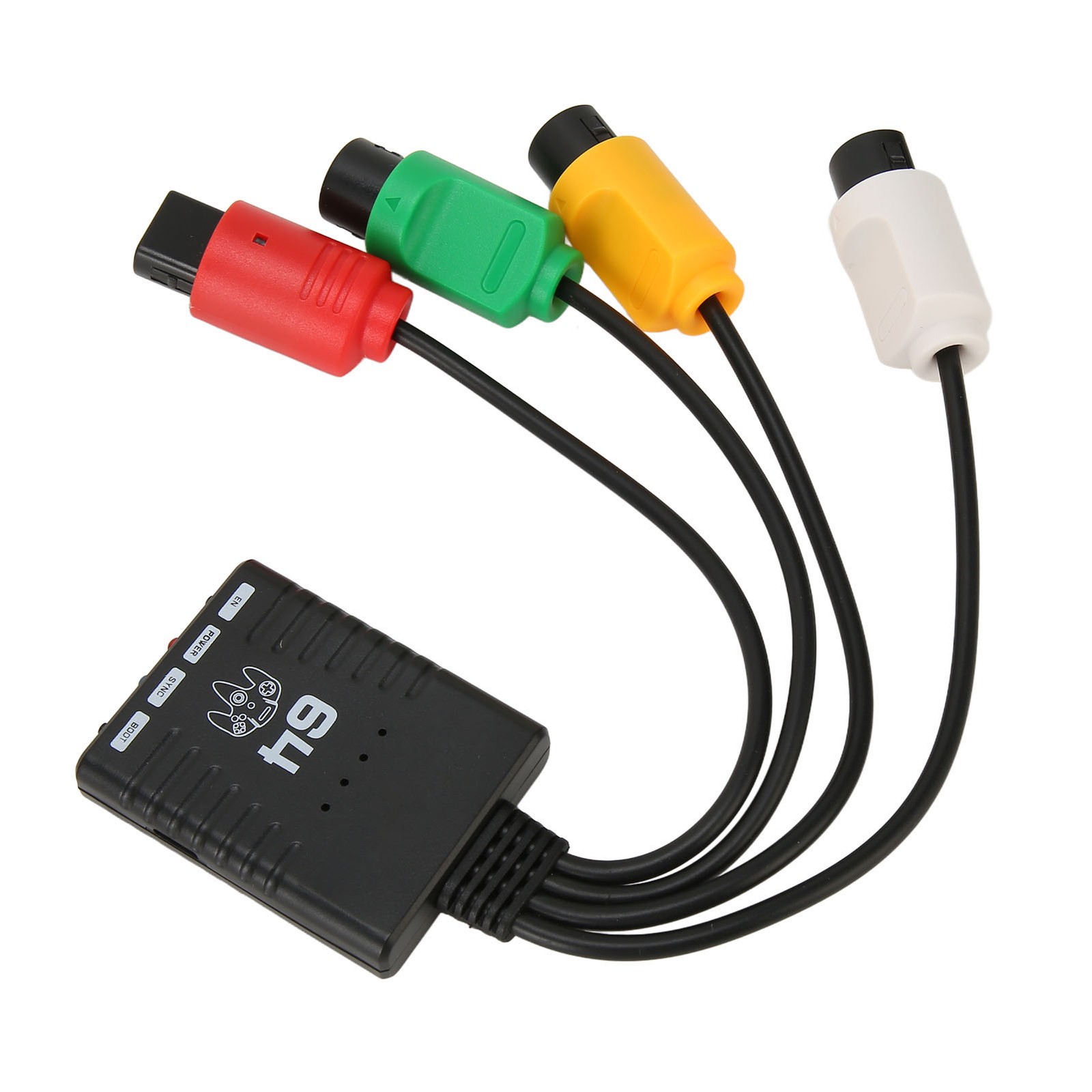 ｀Wireless Controller Adapter Support 4 Player BT Controller Converter For N64