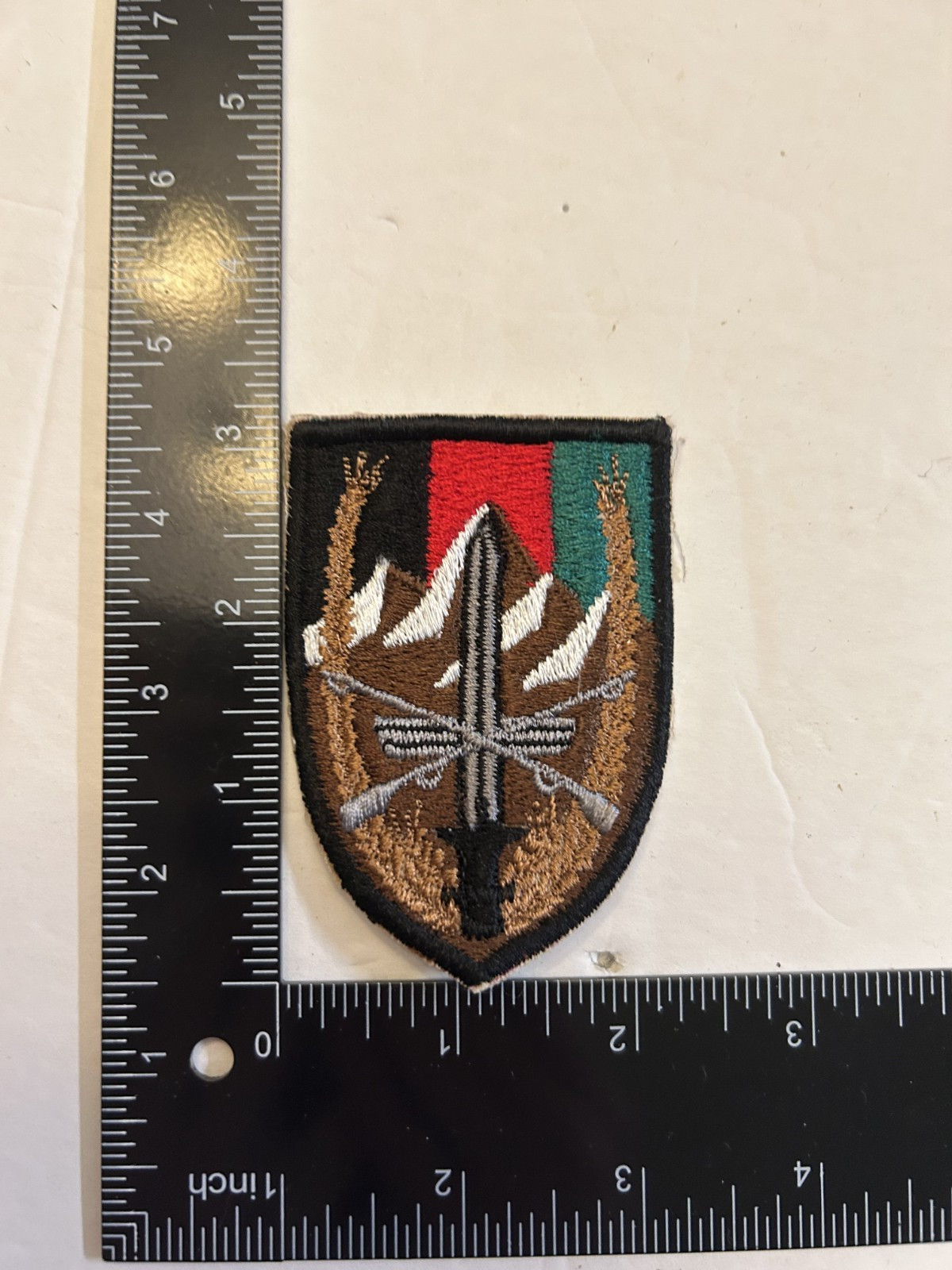 MH3018 Repro US Army Current Shoulder Patch US Army Afghanistan IR46E