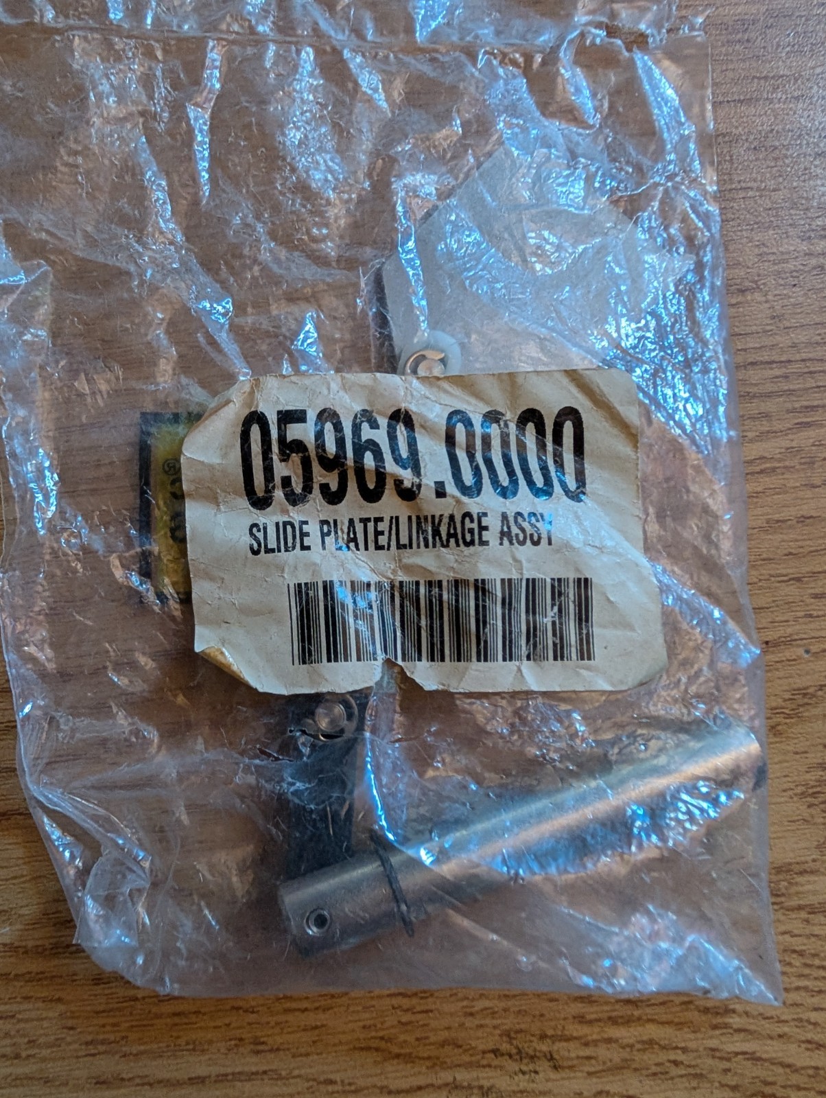 Bunn Grinder 05969.0000 Slide Plate/Linkage Assembly -Genuine OEM