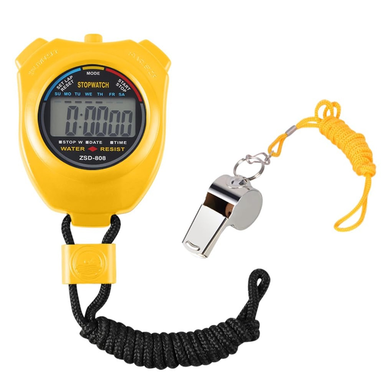 Vicloon LCD Digital Timeke,Sports Counter/Stopwatch Timer Portable with Stain...