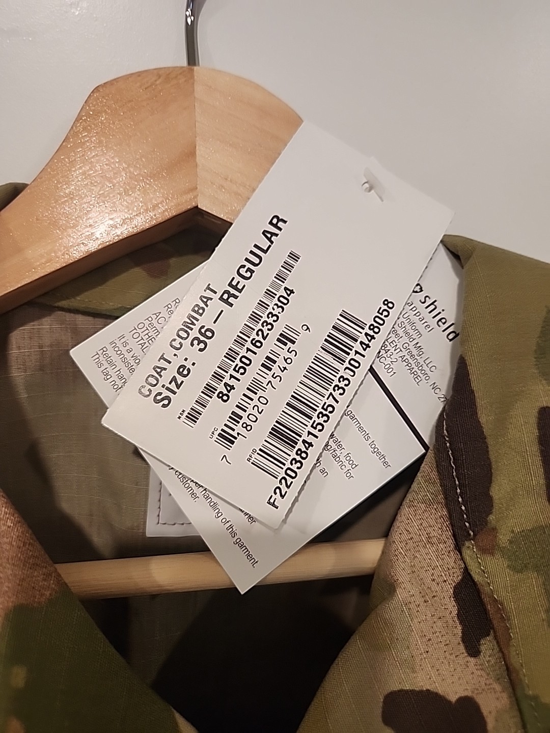 New Army Combat Coat Women SIZE 36 REGULAR W TAGS 🔥